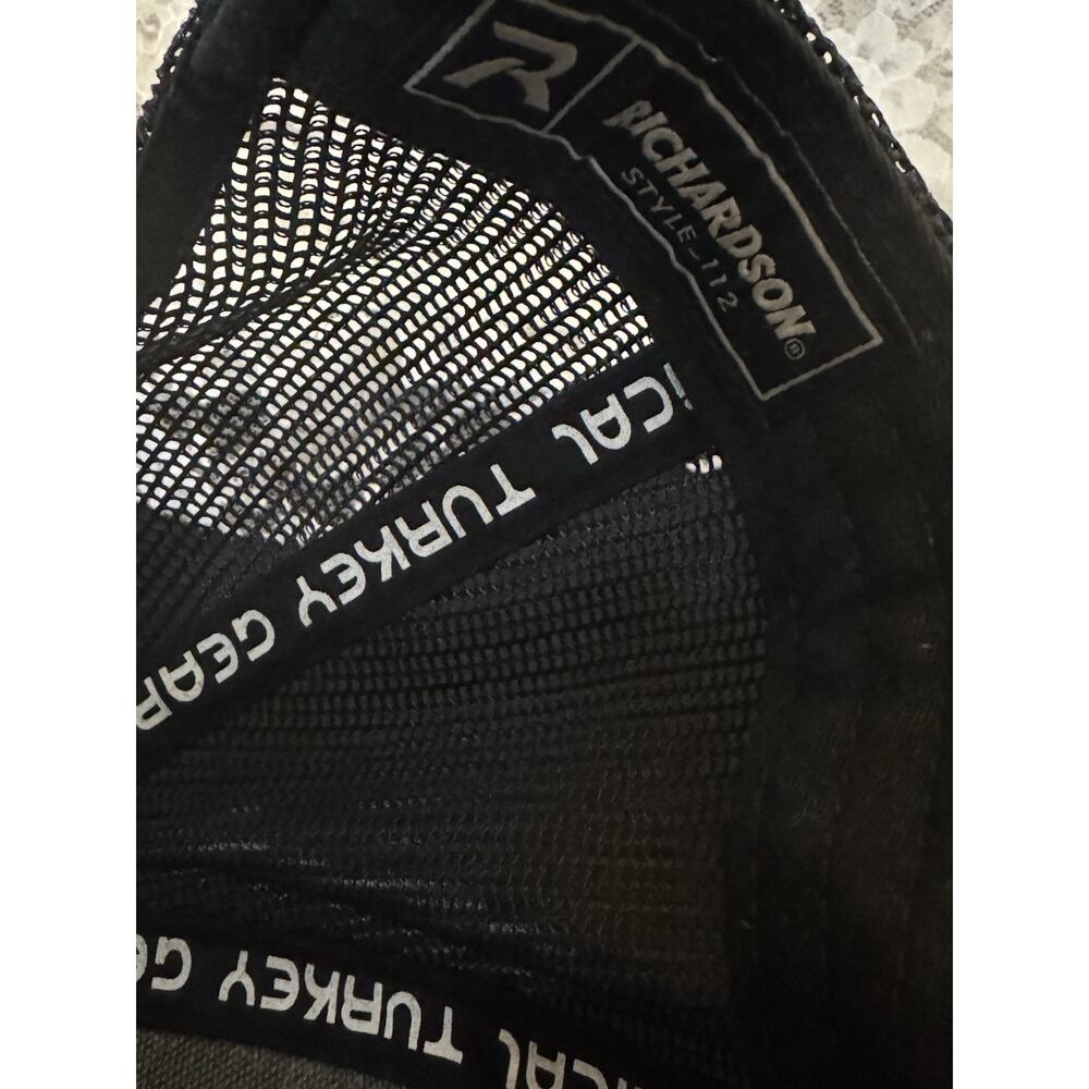 Richardson Hat Ol' Tom Technical Turkey Mesh Back Patch Olive/Black - Picture 7 of 8